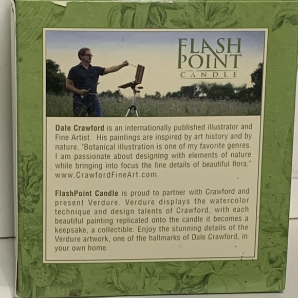 FLASHPOINT CANDLE “Falling Leaves” 2-WICK SOY CANDLE IN GLASS! Hand Poured USA - Picture 2 of 9